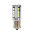 Set 2 becuri semnalizare 18 LED-uri SMD cu lupa, 12V-24V, P21W BA15s, 7429 Automax
