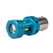 Set 2 becuri semnalizare, LED CSP, 12-24V, 1156 BA15S P21W, R10W, R5W, cu lupa, Canbus, alb, 04252 Amio