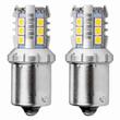 Set 2 becuri semnalizare 16 LED-uri, 12-24V, P21W BA15s Canbus, 02796 Amio