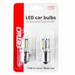 Set 2 becuri semnalizare 16 LED-uri, 12-24V, P21W BA15s Canbus, 02796 Amio