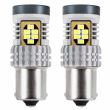 Set 2 becuri semnalizare, 24 LED-uri, 12/24V, P21W BA15s Canbus 02797 Amio