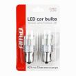 Set 2 becuri semnalizare 12 LED-uri, 12/24V, P21W, Canbus 02449 Amio