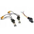 Set 2 becuri semnalizare, 2 functii semnalizare si DRL, 12V, canbus, 02451 Amio
