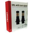 Set 2 becuri semnalizare, 2 functii semnalizare si DRL, 12V, canbus, 02451 Amio
