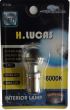 Bec stop frana 1 LED, 12V P21/5W, BAY15d, HL 57318