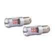 Set 2 becuri stop frana 24 LED-uri, 12/24V, P21/5W, BAY15d Canbus, rosu, Canbus 02579 Amio
