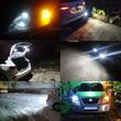 Set 2 becuri stop frana, LED CSP, 12-24V, 1157 BAY15D P21/5W, cu lupa, Canbus, alb, 04253 Amio