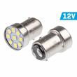Set 2 becuri stop frana, 9 LED-uri, 12V, R5W-R10W, BAY15d, 58325 Vision