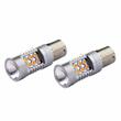 Set 2 becuri semnalizare 24 LED-uri, 12-24V, PY21W BAU15s, Canbus, 02580 Amio