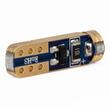 Set 2 becuri T5, 1 LED, SMD3030 12V 0.5W, W1W, albastru, High Power, 03728 Amio