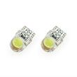 Set becuri T10, 2 Led-uri COB, 12V, W5W, in silicon, 01441 Amio