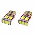 Set 2 becuri T10, cu LED, 12V W5W 5600k 01286 Amio