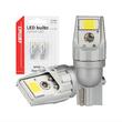 Set 2 becuri T10, 2 LED-uri, SMD 3570, 12-24V, W5W, 5500K, Canbus, 04256 Amio