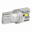 Set 2 becuri aluminiu T10, 2 LED-uri SMD1860, 12-24V, W5W, alb 03719 Amio 