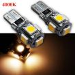 Set 2 becuri T10, 5 LED-uri, 24V, W5W, CanBus 70214 H. Lucas