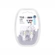 Set 2 becuri T10, 10 Led-uri, SMD 5730, 12V, W5W, Canbus, 58931 Vision