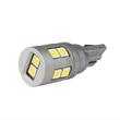 Set 2 becuri T10, 12 LED-uri, SMD 3030, 12-24V, W5W, 5500K, Canbus, alb, 04243 Amio