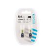 Set 2 becuri T10 12 LED-uri 3030, 12-24V, W5W, 200lm CANBUS, alb, 58284 VISION Carmotion