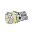 Set 2 becuri T10, 18 LED-uri, SMD 3014, 12-24V, W5W, 5500K, Canbus, alb, 04260 Amio