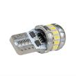 Set 2 becuri T10, 18 LED-uri, SMD 3014, 12-24V, W5W, 5500K, Canbus, alb, 04260 Amio