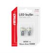 Set 2 becuri T10, 18 LED-uri, SMD 3014, 12-24V, W5W, 5500K, Canbus, alb, 04260 Amio