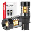 Set 2 becuri T10, 9 LED-uri tip SMD 3030, 12/24V, W5W, CANBUS, Amio 04241