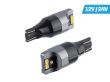 Set 2 becuri T15, 4 LED-uri SMD 3020, 12-24V, Wy16W, galben, CANBus, 58304 Vision
