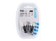 Set 2 becuri T15, LED, 12-24V, WY16W, galben, Canbus, 58302 Vision