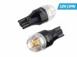 Set 2 becuri T15, LED, 12-24V, WY16W, galben, Canbus, 58302 Vision