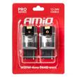 Set 2 becuri semnalizare T20, 4 LED-uri SMD3030, 12-24V, W21W CANBUS, 7440alb, Pro Series, 03589 Amio