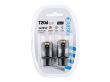 Set 2 becuri semnalizare galben T20, 6 LED-uri SMD3020, 12-24V Wy21W CANBUS, VISION 58335 Carmotion
