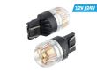 Set 2 becuri pozitie, frana, T20Q, 15 LED-uri  SMD 2835 12-24V WY21/5W CANBUS 58927 Vision