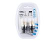 Set 2 becuri pozitie, frana, T20Q, 15 LED-uri  SMD 2835 12-24V WY21/5W CANBUS 58927 Vision