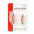 Set 2 becuri sofit 36mm, LED 4014, 12-24V C10W, CanBus, 01632 Amio