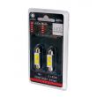 Set 2 becuri sofit 41mm LED 12V C5W, 1W, 7000k, RaceSport LIT18BN Sumex