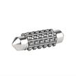 Set 2 becuri sofit, 12-24V, C5W, 41mm, 12 LED-uri SMD 2016, Canbus, alb, 04238 Amio