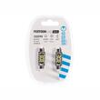 Set 2 becuri sofit, 12-24V C5W, 41mm, 12 LED-uri SMD2016, 250lm, Canbus, SV8.5, 83208 Vision 