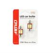 Set 2 becuri sofit, 12-24V, C5W, C10W, C3W, 31mm, 10 LED-uri SMD 4014, Canbus, alb, 01288 Amio