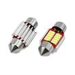 Set 2 becuri sofit, 12-24V, C5W, C10W, C3W, 31mm, 10 LED-uri SMD 4014, Canbus, alb, 01288 Amio