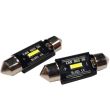Set 2 becuri sofit 12V/24V C5W 36mm 1 LED tip SMD 1860, UltraBright, CANBUS 02442 Amio