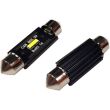 Set 2 becuri sofit 12V/24V C5W 39mm 1 LED SMD1860 UltraBright, CANBUS 02443 Amio
