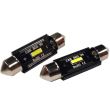 Set 2 becuri sofit 12V/24V C5W 39mm 1 LED SMD1860 UltraBright, CANBUS 02443 Amio