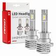 Set 2 becuri H1, LED CSP, 10-16V, 40W, 6500lm, 6500K, extra 400% putere, X1 Series, 02963 Amio