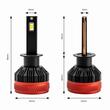 Set 2 becuri H1, LED, 9-16V, 90W, 9900lm, 6500K, Canbus, extra 400% putere, X3 Series, 02977 Amio