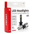 Set 2 becuri H1, cu LED, 12V, 42W, 3600lm, 6500K, 03329 Amio 