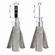 Set 2 becuri H1 2 LED-uri, 12-24V, 50W, 4300lm, 6000K, cu canbus, Amio 03655