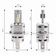 Set 2 becuri H4, LED, 10-16V, 72W, 7920lm, 6500K, Canbus, X2 Series, 02972 Amio 