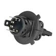 Set 2 becuri aluminiu H4-H19, LED, 12V, 44W, 3936lm, 6500K, cu radiator, Canbus, X4 Aviator 03763 Amio