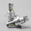 Set 2 becuri H4-H19, LED, 9-32V, 50W, 2225lm, 6500K, H Mini 03331 Amio