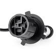 Set 2 becuri H4, LED, 9-36V, 60W, 3800lm, 6000K, Canbus, cu lupa, 03667 Amio